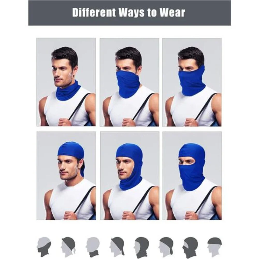 9 Pcs Ski Mask for Men Women UV Sun Protection Shiesty Face Mask Windproof